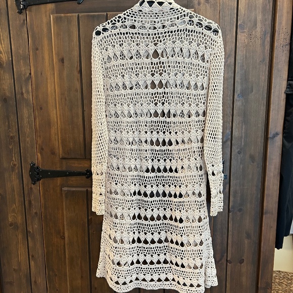 Free people harmony crochet cardigan. - Picture 9 of 9